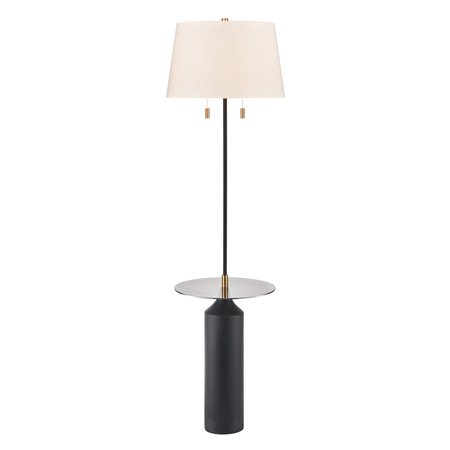 ELK HOME Sheve It 65'' High 2-Light Floor Lamp - Matte Black H0019-9584